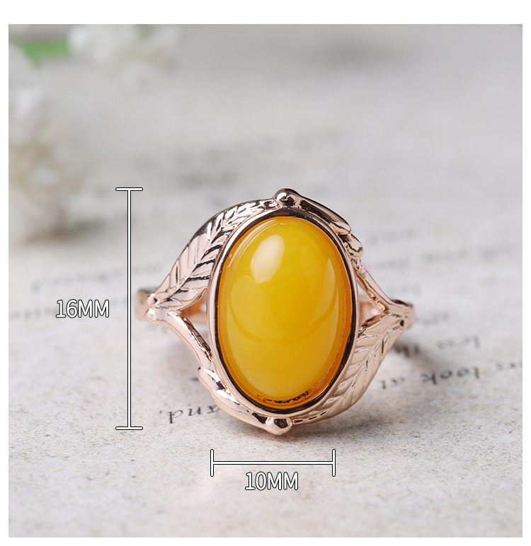 Vòng sáp ong nữ vòng hổ phách dầu gà màu vàng cũ sáp ong vòng quốc gia phụ kiện gió mở điều chỉnh thế hệ thứ hai nhan kim cuong