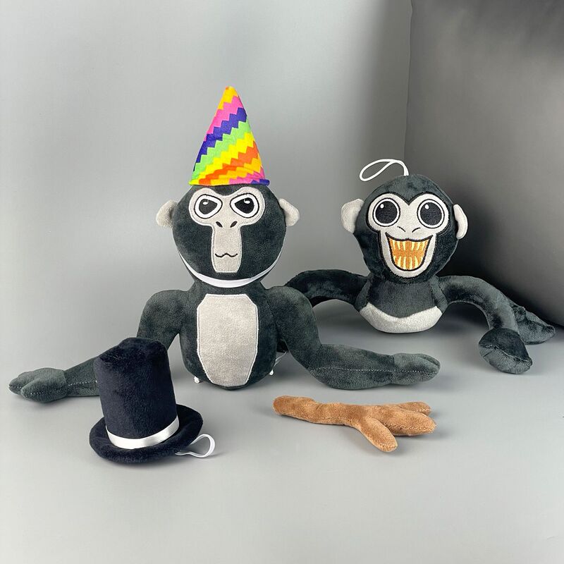 Gorilla Tag Plush Doll Funny Monkey Toy Vr Game Peripheral