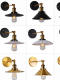 American retro industrial style LOFT creative personality bar nostalgic cafe restaurant aisle iron decorative wall lamp