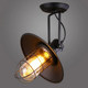 Loft Wall Lamp for Corridor, American Retro Balcony Single-Head Wall Lamp, European-Style Outdoor Waterproof Wrought Iron Wall Lamp