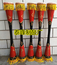 Guangxi Yao drum long drum Yao drum long drum National dance drum slender drum Student drum craft inspired dance drum