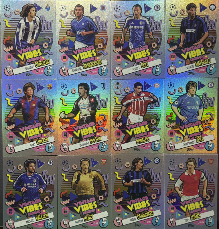 Topps Legends Refraction Match Attax Buffon Henry Cannavaro Ronaldo Barack Etc Topps Legends Refraction Match Attax Buffon Henry Cannavaro Ronaldo Barack Etc