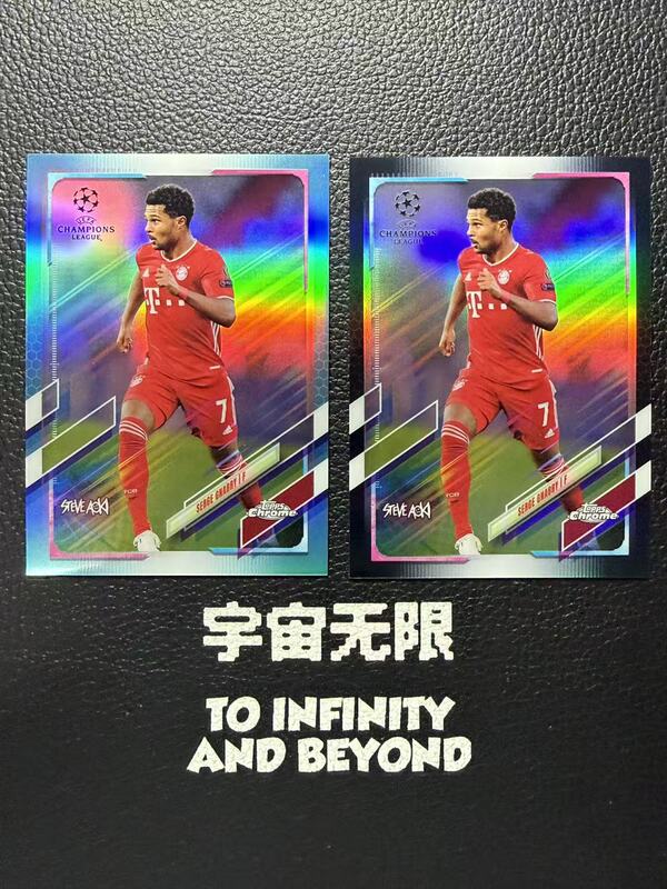 2021Topps Chrome Gnabry 75/99 Edition Bayern