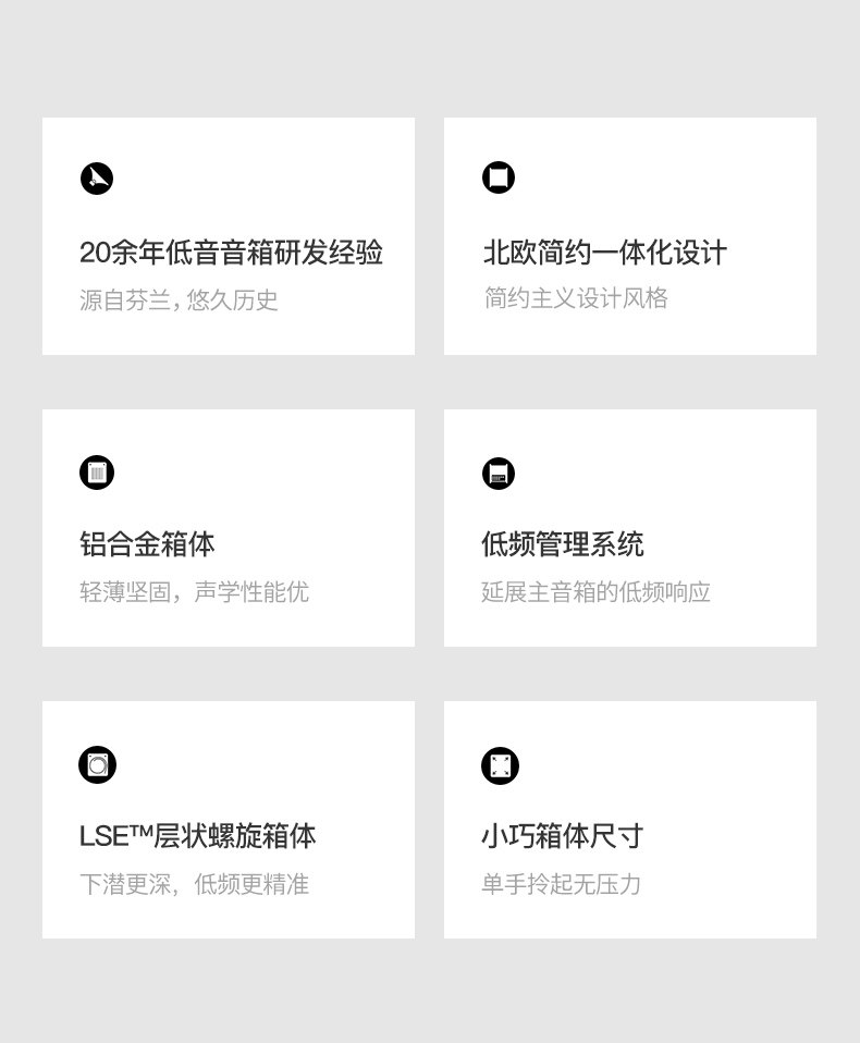Genelec/真力7040A有源音箱低音炮音响