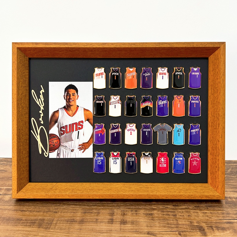 Devin Booker Peripheral Jersey Badge Photo Frame Ornaments Bracelet Graduation Gift for Boys and Brothers Surprise Birthday Gift