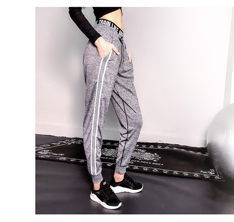 Thể thao lỏng lẻo quần của phụ nữ căng quần thể dục thoải mái thở yoga chạy đào tạo chân quần âu mùa xuân và mùa hè quần the thao nam nike