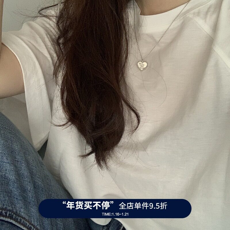 PAUSA ANN 2019 vol 3 Love you more ins cold wind necklace female