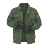 Весенняя и осенняя рабочая одежда для защиты труда чистое хлопок эластичное верхнее камуфляж Однородное однородное износостойкое электрическое сварки против Масшкола Мужчины и та же модель женщин