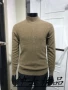 Cổ áo cao một nửa 65% cashmere 35% len Áo len cashmere mùa thu và mùa đông dành cho nam áo thun có cổ