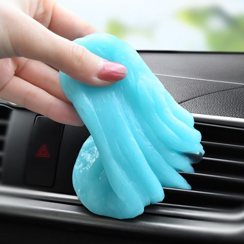 Automotive Supplies Clean Soft Gel Wiping Car Interior Versatile Clean Mud God Stick Grey Decontamination Multifunction Dust Removal Tool