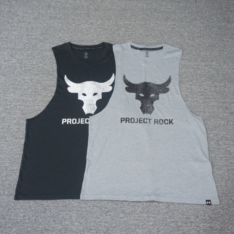 Under Armour Project Rock Johnson Men's Training Sports Sleeveless Vest 1373787-004/035