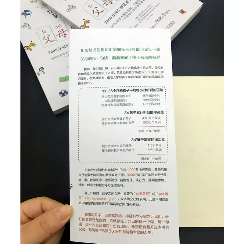 [Fan Deng Reading Club#] Родительский язык 30 миллионов слов формирует более мощный обучающий мозг (красота) Данасас золотой стимулирует творческую личность ребенка и эмоциональный интеллект для воспитания книг по уходу за детьми