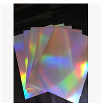 A4 laser photo paper Metallic inkjet printing film Quicksand mobile phone case material Silver high reflective adhesive