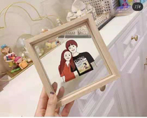 Transparent Photo Solid Wood Frame Birthday Valentines Day Special Walking Gifts Diy Ideas Tailor-made to the Mercy Terrace