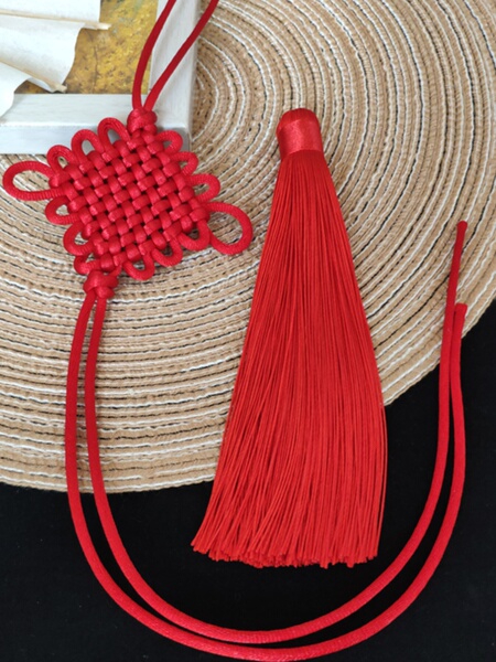 DIY Woven Semi-Finished Product Student Craft Class Chinese Knot