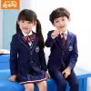 School uniform suit pupils class uniform kindergarten yuan fu autumn and winter British childrens games opening ceremony outfits