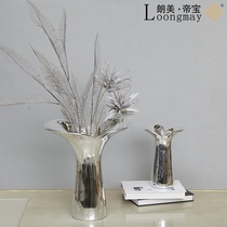 Modern desktop ornaments vase yoga little man combination ART model room living room hotel lobby creative decoration