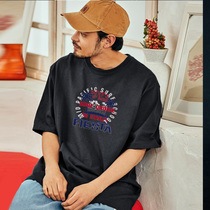 Base shirt Tide brand short sleeve 2021 new summer T-shirt mens size loose round neck cotton half sleeve white top
