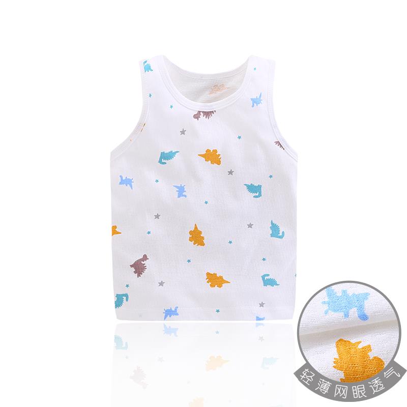 Infant sling vest cotton mùa hè mô hình mỏng nữ bé tre bông đáy nhỏ vest Class A bé gái.