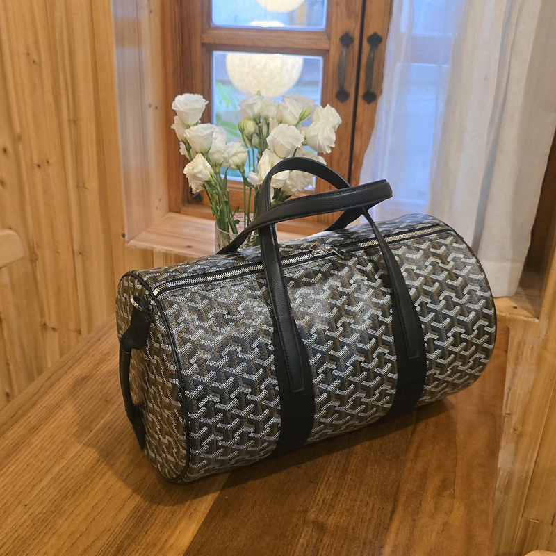 Gold Medal Seller Fitness Travel Large-Capacity Tote Shoulder Crossbody Cylindrical Travel Bag 40Bar Bai Gu Jing