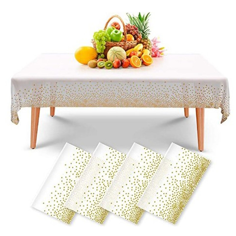 Rectangular Disposable Tablecloth Kindergarten Birthday Party Arrangement Nordic Simple Small Fresh School Graduation Party