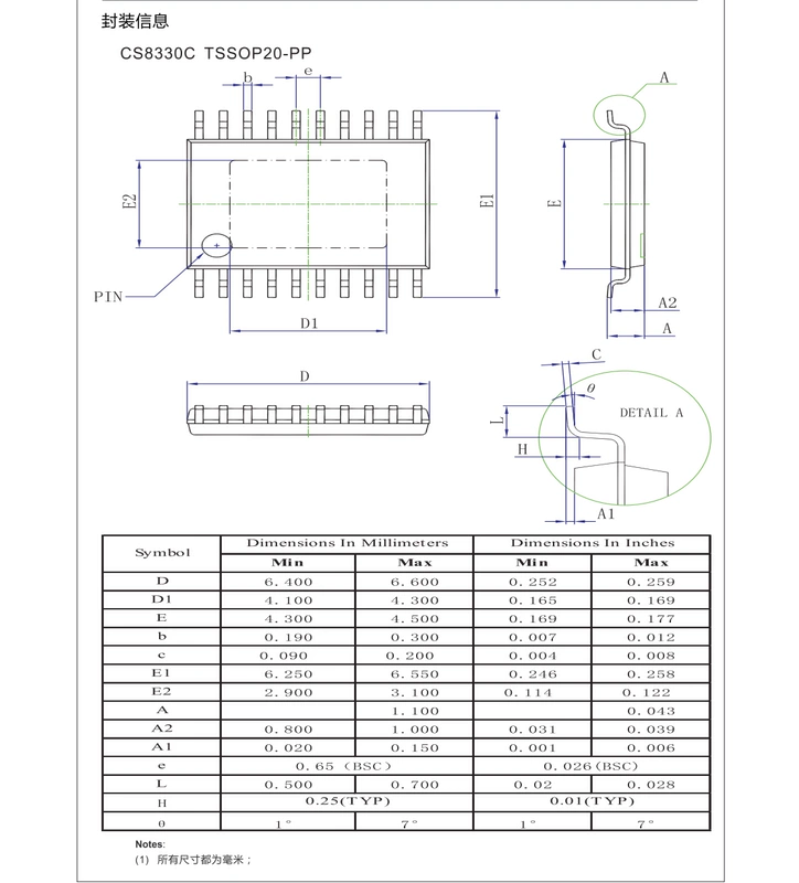 Zhipu Xinwei CS8330C chính hãng chính hãng, chip khuếch đại công suất âm thanh, chức năng tăng cường thích ứng và chế độ ngắt âm thanh chức năng của lm317 chức năng của ic