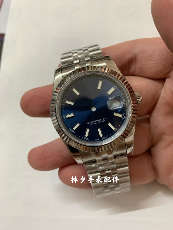 41-Day Date Case Cover Mechanical Case 2824 2836 2834 2846 Movement All-Steel Sapphire Five-Bead Bezel