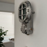 Средневековый wuone Lingguang Yichuang настенный светильник из алюминия, дизайнерский ретро-индустриальный стиль, ностальгический настенный светильник, бар, лампа для спальни