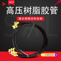 Spot DN3 * 6 pressure measuring hose pressure gauge line high pressure oil pipe joint custom M14M16 * 1 5 resin pipe