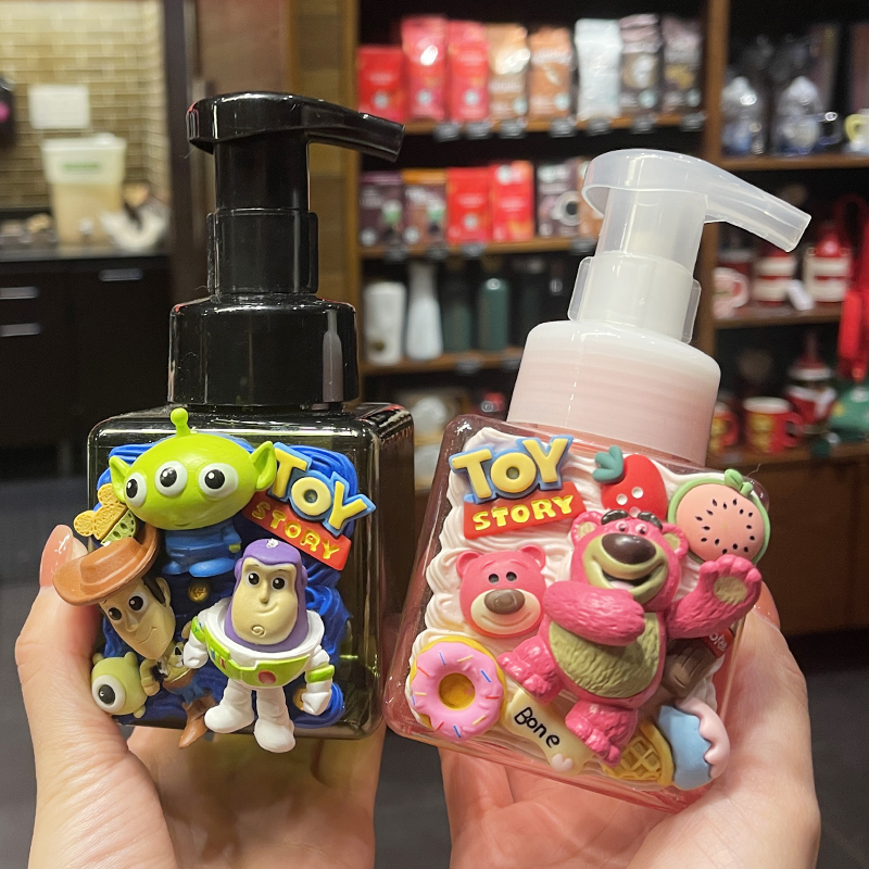 Girl bottle bottle press type foam machine foam Empty Bottle shampoo hand sanitizer bottle facial cleanser