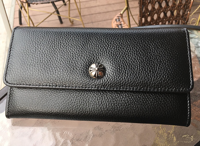 Genuine Leather Cross Buckle Wallet Genuine Leather Cross Buckle Wallet