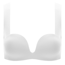 Seamless underwear for women to push up small breasts 2021 new sexy thin summer white bra to hold breasts and prevent sagging