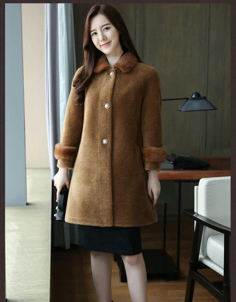 Manteau de fourrure femme - Ref 3173476 Image 21