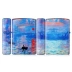 ZIPPO nhẹ hơn chính thức ban đầu mặt trời mọc ấn tượng Monet sơn dầu màu in quà tặng nam chính hãng - Bật lửa Bật lửa
