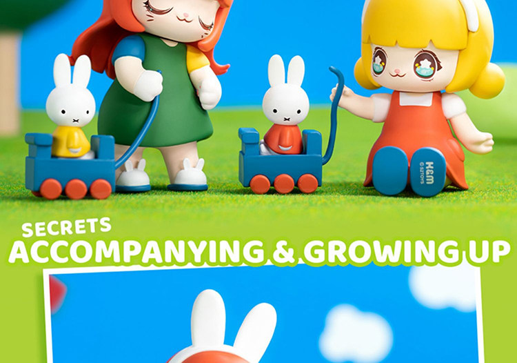 52Toys Dick Bruna Kimmy & Miki X Miffy New Friends Blind Box