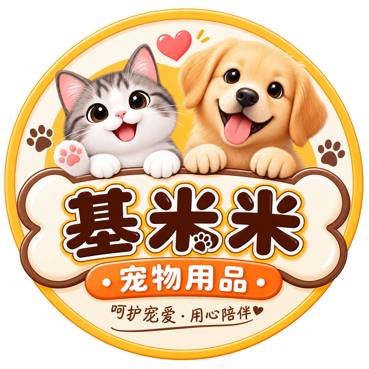 基米米宠物用品的LOGO