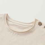 Брендовые бамбуковые хлопковые шарики, детский хлопковый летний бюстгальтер-топ, детская легкая и тонкая майка, короткий рукав