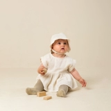 Брендовый легкий и тонкий летний освежающий детский комплект, юбка для выхода на улицу, штаны, детская одежда, простой и элегантный дизайн