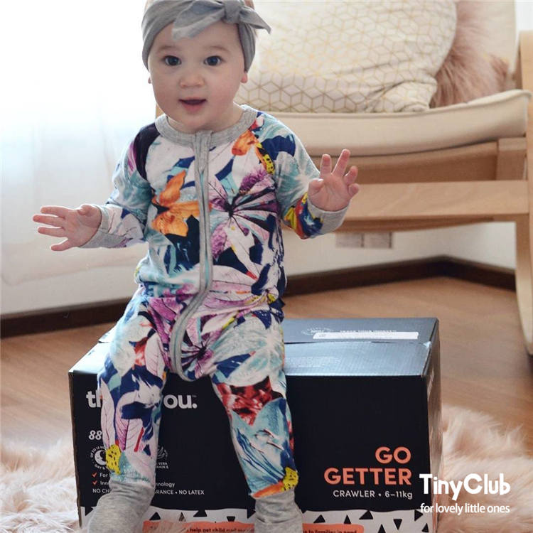 Ins Zhujia mô hình quần áo trẻ em cotton dài tay mùa xuân và mùa thu quần áo sơ sinh cho bé sơ sinh quần áo trẻ em cao cấp