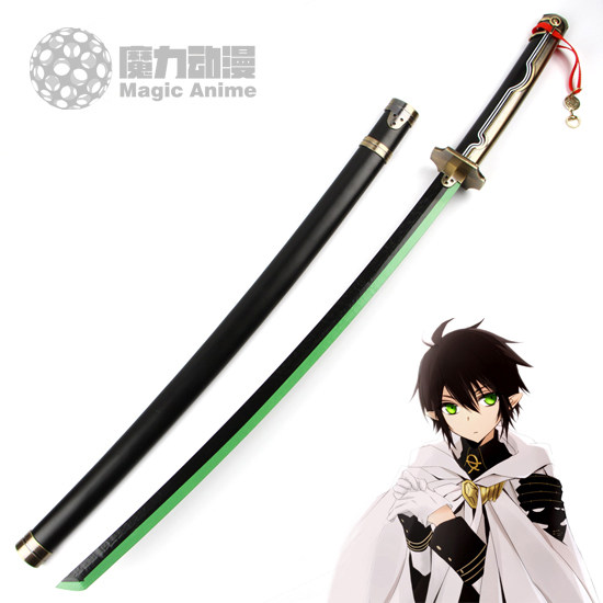 金属终结的炽天使百夜优一郎阿朱罗丸cos刀动漫武器不开刃免邮