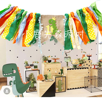 Baby Dining Chair Labanner Birthday Party Arranged Birthday Party Decorations Raqi Baby Chair Rawted Bar Table Flag 100 Day Banquet