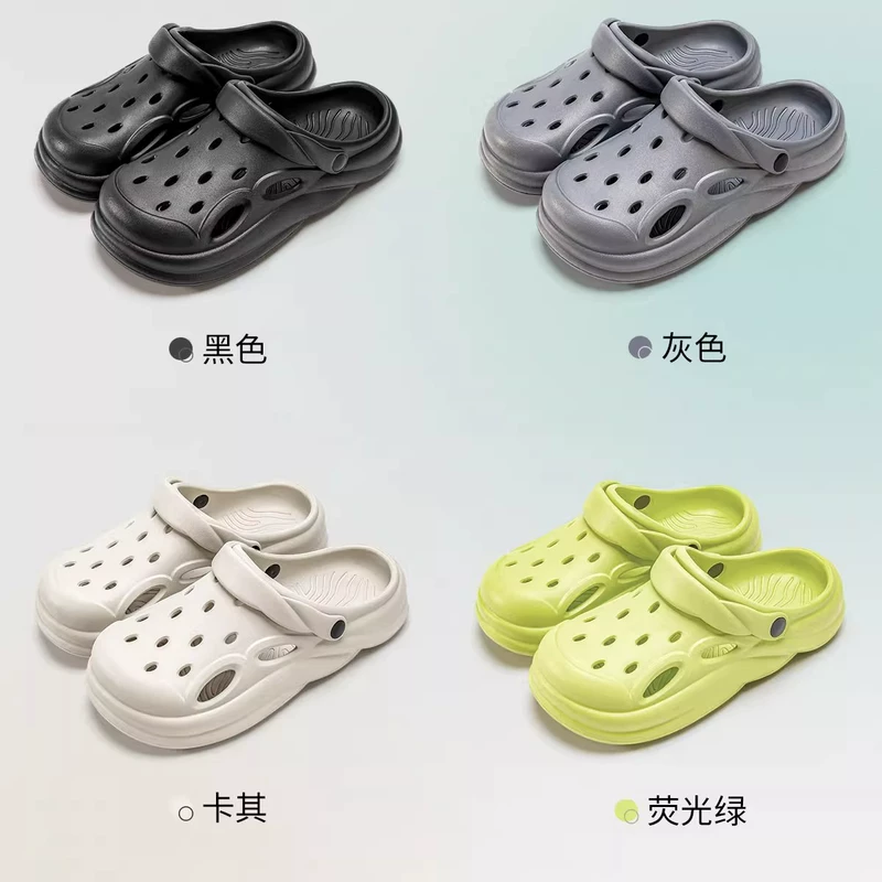 Phòng mổ Crocs nam mùa hè 2024 y tá y tế chống trơn trượt và khử mùi mới Dép đặc biệt Áo khoác ngoài dành cho nữ