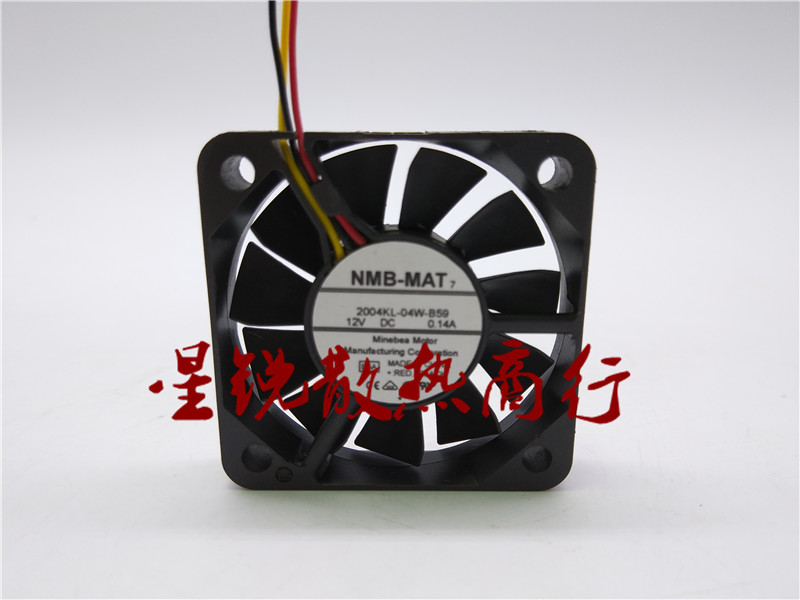 NMB-MAT 2004KL-04W-B59 B50 12V 0 14A 5010 5cm Inverter Cooling Fan