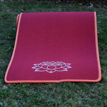 Large worship mat Grand Baier cushion ultra smooth and thickened Baiver mat kowtow with a cushion of penitent cushion and a meditation mat for a meditation Buddha cushion