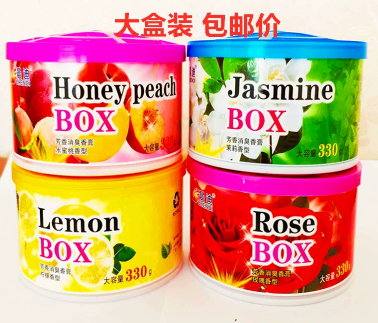Xe nhà hương thơm kem không khí tươi mát đào hoa thơm phòng tắm khử mùi khử mùi đóng hộp lớn - Trang chủ