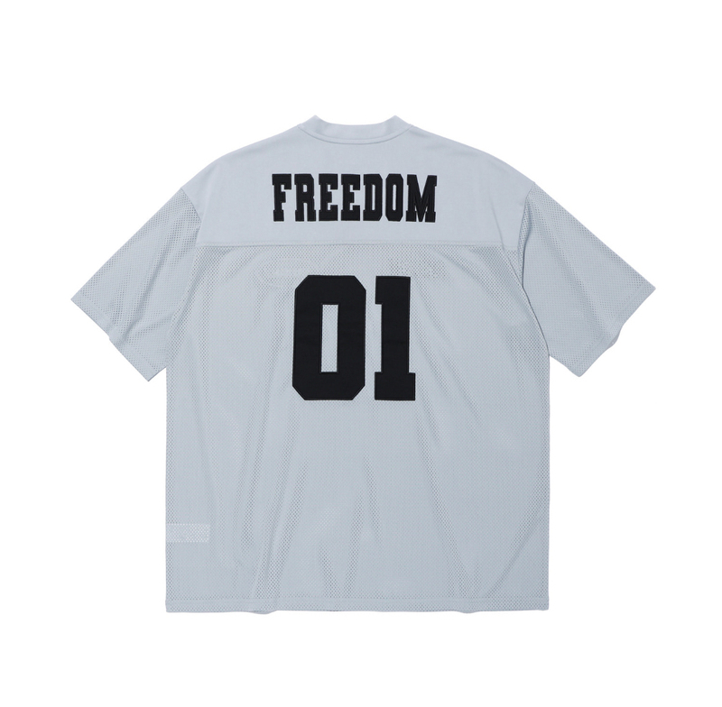 Freedom Park Chae-Seong's Same Style Short-Sleeved Fitness Loose American-Style Sports Drop-Shoulder T-Shirt