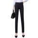 2022 Spring and Autumn Slim All-match Casual Pants Women's Professional Small Feet Trousers Slim Workwear Straight Plush Pants Winter