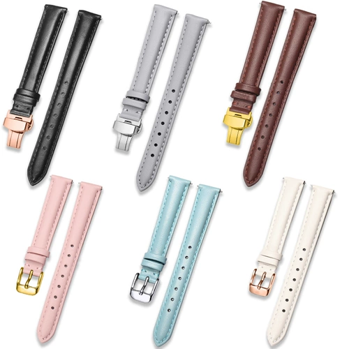 Используйте Jonas & Verus feata Dawei Road Times Тибетский кожаный ремешок белый розовый 12 14 16 18 мм