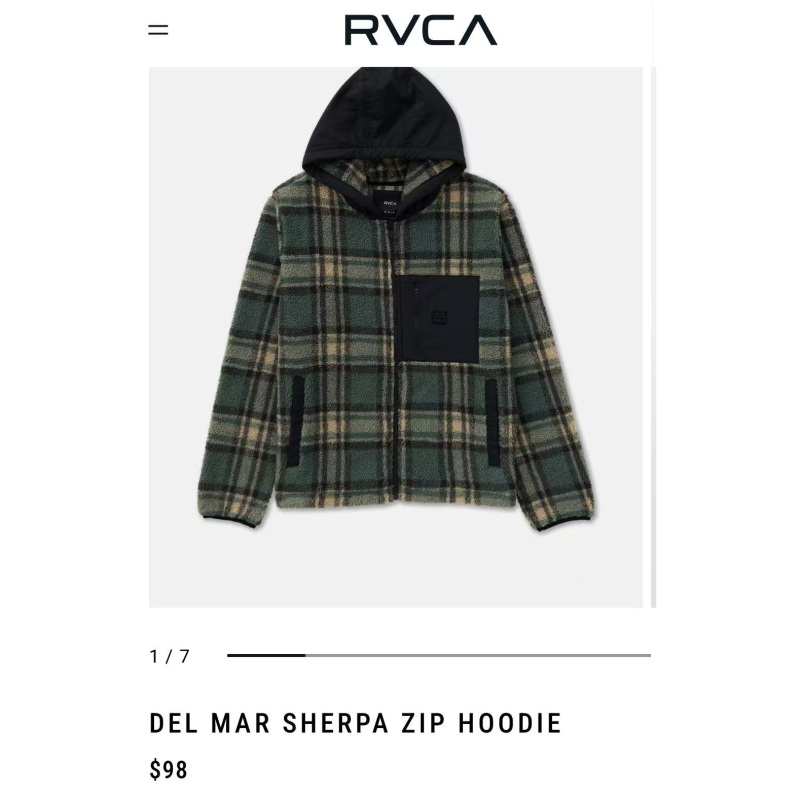 Pure Yuan Clearance Rvca American Style Skateboarding Streetwear Vintage Plaid Patchwork Pocket Hooded Fleece Jacket Pure Yuan Clearance Rvca American Style Skateboarding Streetwear Vintage Plaid Patchwork Pocket Hooded Fleece Jacket