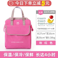 Красная вместительная и большая сумка для льда, коллекция 2021, увеличенная толщина, 5 шт